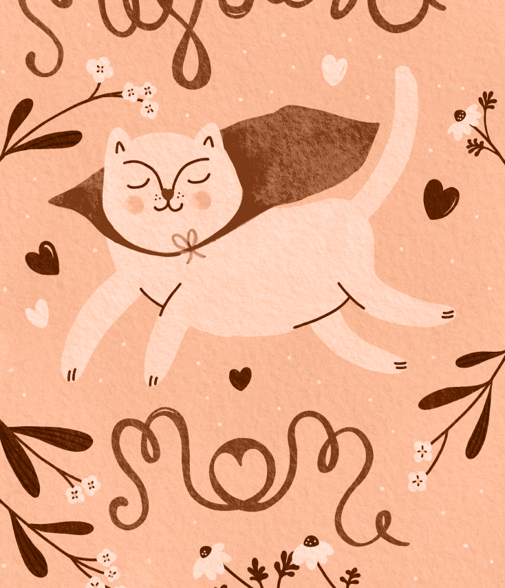 Detail of a hand-drawn illustration