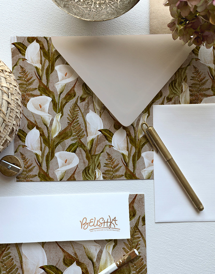 calla-lily-pattern-design-on-card-set-mockup